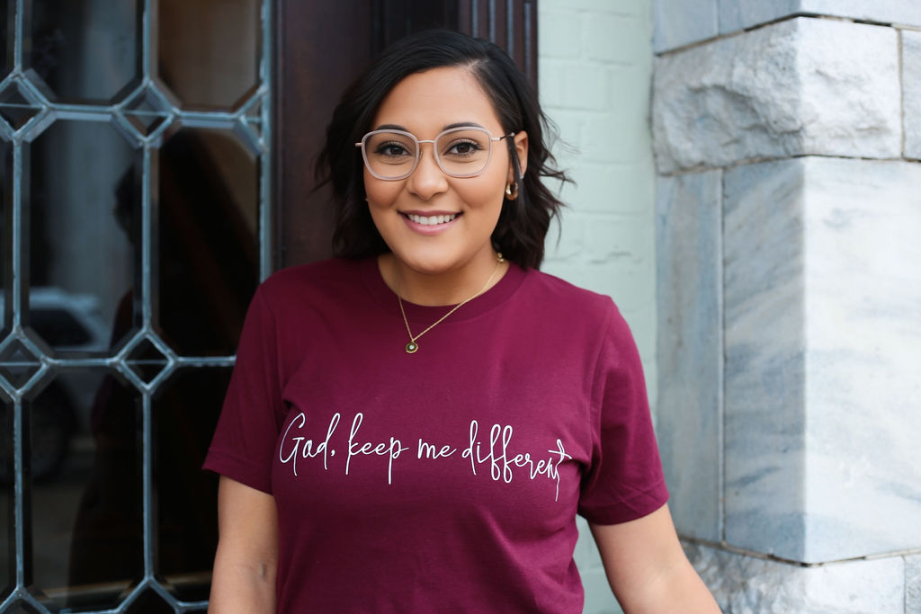 God Keep Me Different T-Shirt (Women's)