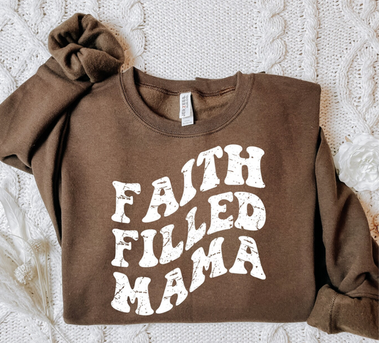 Faith Filled Mama Fall Sweater