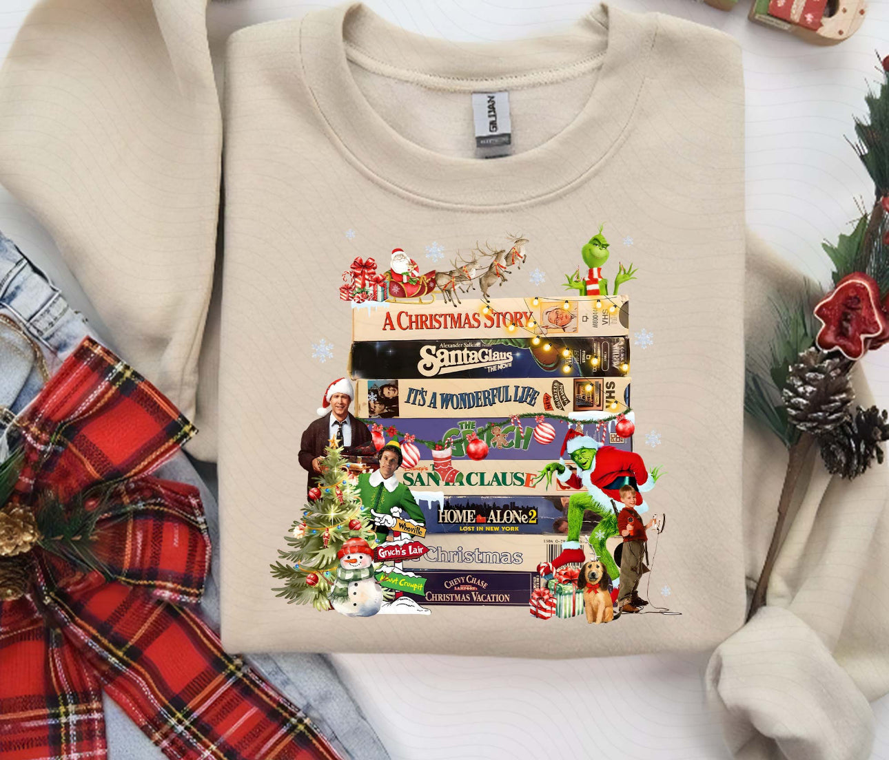 Merry Christmas (Movies) Sweatshirt