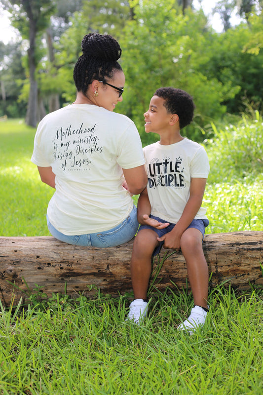 Motherhood/Fatherhood is My Ministry (Mom/Dad and Me Shirts)